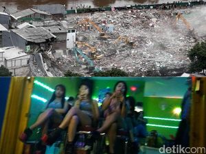 Kalijodo Sebelum dan Saat Ditertibkan