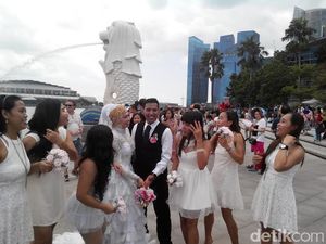 Begini Cara TKI di Singapura Nikmati Liburan