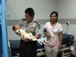 Bayi Suci Korban Penculikan Kokom Cs Diperiksa Kesehatan