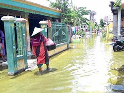 Luapan Bengawan Njero Rendam Dua Kecamatan di Enam Desa