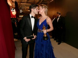 Brie Larson dan Pacar yang Tak Kalah Gemesin dari Leo-Kate di Oscar