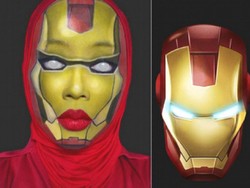 Sangat Mirip! Hijabers Ini Bertransformasi Jadi Kylie Jenner Hingga Iron Man