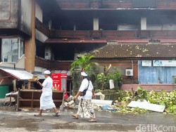 Kebakaran di Pasar Badung Ludeskan 300-an Kios, 1.600 Pedagang Terimbas