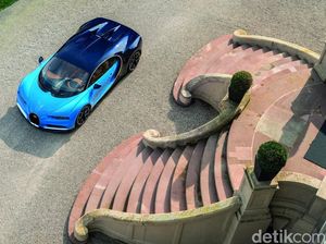 Polisi Dubai Pakai Bugatti Chiron?