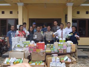 Polisi Tangkap Penjual Kosmetik dan Obat Ilegal Keliling
