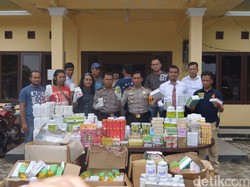 Polisi Tangkap Penjual Kosmetik dan Obat Ilegal Keliling