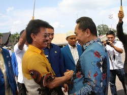 Ketua MPR Menghadiri Pelantikan Penguruss ICMI Se Jambi