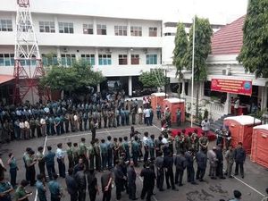 Garnisun Surabaya Tes Urine Ratusan Anggotanya