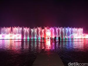 Kabar Gembira! Taman Air Mancur Sri Baduga Resmi Dibuka 18 Februari 2017