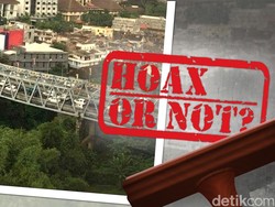 Pesan Berantai Soal Foto Jembatan Soekarno-Hatta di Malang yang Melengkung