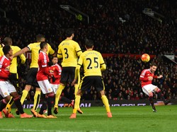 Menang Tipis 1-0 Atas Watford, MU Samai Poin City