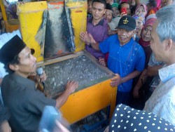 Harapan Gubernur Ganjar ke Sariman, Pencipta Alat Berat Mini dari Barang Bekas