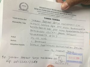 Datangi MKD, Pimpinan PPP Solo Minta Ivan Haz Dipecat dari DPR