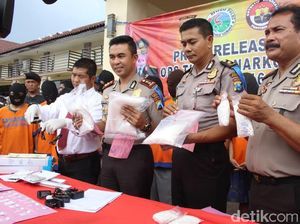 Polres Sidoarjo Ungkap Peredaran Narkoba Berskala Nasional