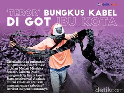Teror Bungkus Kabel di Got Ibu Kota
