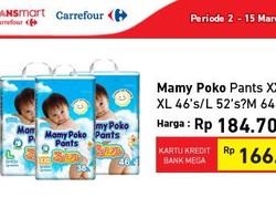Promo Popok Sekali Pakai dari Transmart Carrefour