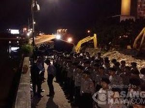 250 Aparat Gabungan Patroli dan Jaga Alat Berat di Kalijodo