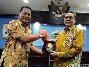 Pimpinan MPR Temui Budi Waseso