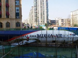 Menarik! Pesawat Batavia Air Dijadikan Restoran di China Menarik! Pesawat Batavia Air Dijadikan Restoran di China