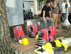 Polisi akan Masuk Lagi ke Gorong-gorong, Ini Penampakan Peralatan Lengkapnya