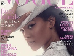 Pakai Boots Sebagai Celana, Rihanna Jadi Cowgirl Seksi di Vogue Inggris