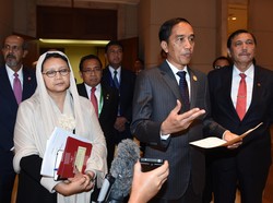 Di depan Delegasi KTT LB OKI, Jokowi: Selamat Menikmati Budaya Indonesia