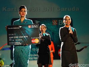 BNI-Garuda Luncurkan Kartu ATM Khusus