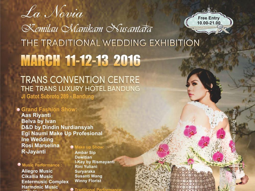 The Trans Luxury Hotel Kembali Hadirkan Pameran Pernikahan Tradisional The Trans Luxury Hotel Kembali Hadirkan Pameran Pernikahan Tradisional