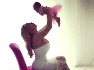 Menggemaskan, Ketika Bayi Coco Austin Pemotretan Pakai High Heels