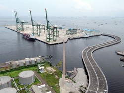 Selesai 100%, Ini Penampakan Pelabuhan Atas Laut New Tanjung Priok