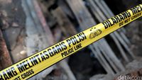 Gorong-gorong Merdeka Selatan Digaris Polisi