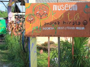 Jelang Gerhana di Belitung, Mengenang Laskar Pelangi di Museum Kata