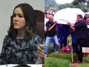 Cathy Sharon Tegar di Sidang Cerai, Ireng Maulana Dimakamkan