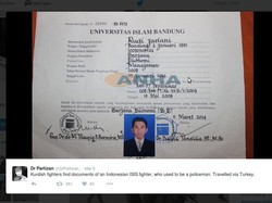 Rudi Alumnus Unisba yang Disebut Gabung ISIS Sempat Pamit Pergi ke Singapura