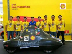 Bodi Mobil Kecil dan Ringan Jadi Rahasia Tim Sapu Angin ITS Raih Juara Asia