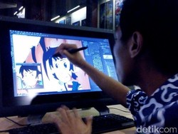 Siswa SMK RUS Kudus Belajar Animasi dari Animator Kelas Dunia