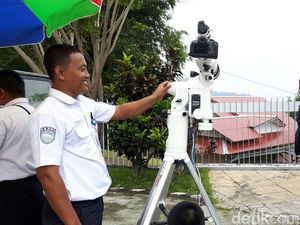 Bukit Bhayangkara Jayapura Jadi Spot Nonton Gerhana di Papua