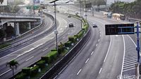 Sejumlah Ruas Jalan di Jakarta Sepi
