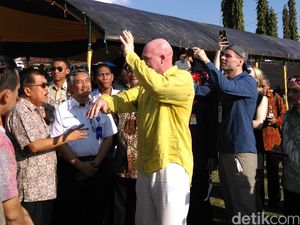 Astronot yang Pernah ke Bulan Tonton GMT di Palu
