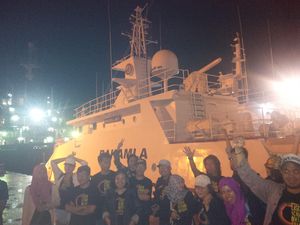 Gerimis Tak Surutkan Semangat Laskar Gerhana Sambut Gerhana Matahari