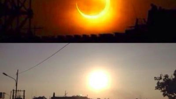 Netizen Asah Kreativitas Bikin Meme Gerhana Matahari