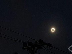 Gerhana Total di Kalbar Cuma di Ketapang, Ini Penampakannya