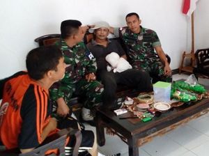 Pasukan TNI di Perbatasan RI-Malaysia Gagalkan Penyelundupan Sabu 2 Kg