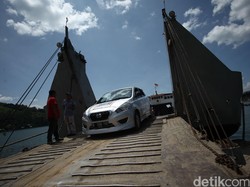 Datsun Risers Tinggalkan Danau Toba