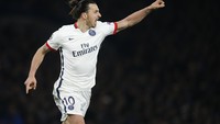 Di Ligue 1 bersama PSG, Ibrahimovic mengemas 113 gol (Pool)