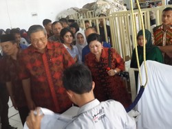 SBY Kagumi Produksi Garmen Lokal Berkelas Internasional di Tasikmalaya