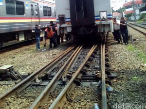 Gerbong KA Senja Utama Solo Disambung Lalu Dibawa ke Manggarai