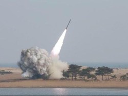 Korea Utara Tembakkan Rudal Balistik ke Timur Laut Jepang