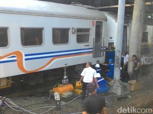 Tak Ada Korban dalam Insiden Anjloknya Senja Utama Solo di Tanah Abang