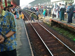 Gangguan KA Bogor-Cilebut Rampung Ditangani, Arus Kembali Normal